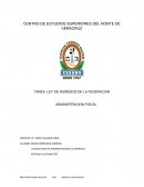 LEY DE INGRESOS DE LA FEDERACION