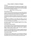 Ensayo unidades 3 y 4 Maestría en Pedagogía