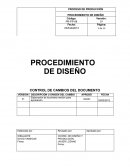 Procedimiento de diseño