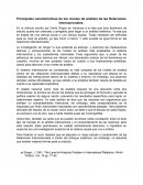 CARACTERISTICAS EN LOS NIVELES DE ANALISIS EN LAS FRELACIONES INTERNACIONALES