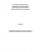 La teoría del sistema. Mundo como una estrategia de la enseñanza de la historia en la escuela secundaria
