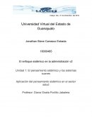 El enfoque sistémico en la administración Aplicación del pensamiento sistémico en el sector salud