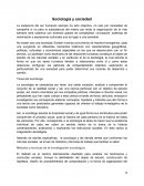 Sociología y sociedad