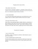 Preguntas sobre el amor de Dios