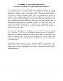 ENTREVISTA EDUARDO LENCHURDI