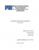 La Administración de Proyectos en la Ingeniería Civil