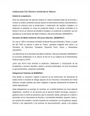 Instituciones Del Derecho Ambiental en México
