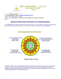 INSTRUCCIONES PARA CONSTRUIR LOS TRASPASADORES. Página 1
