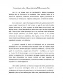 Conocimiento sobre el Desarrollo de las TICS en nuestro País