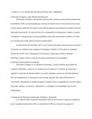 EL DERECHO INTERNACIONAL DEL AMBIENTE