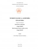 TENDENCIAS DE LA AUDITORÍA FINANCIERA