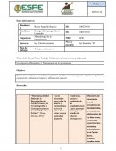 Planteamiento de la investigación