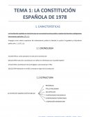 LA CONSTITUCIÓN ESPAÑOLA DE 1978