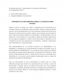 AUTONOMÍA DE LOS ENTES TERRITORIALES FRENTE A LA DECISIÓN DE ORDEN NACIONAL