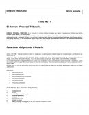 El Derecho Procesal Tributario