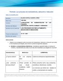 Reclutamiento, selección he inducción