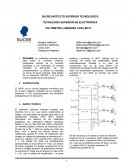 VOLTÍMETRO LUMINOSO CON LM741