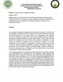 El Desarrollo desde el enfoque de los Derechos Humanos