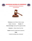 Constituciones del Ecuador