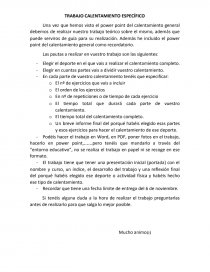 TRABAJO CALENTAMIENTO ESPECÍFICO. Página 1