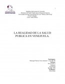 LA REALIDAD DE LA SALUD EN VENEZUELA