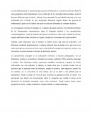 Producción y consumo en turismo