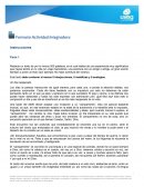 Categorias gramaticales. Formato Actividad integradora