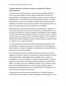 Política Moderna y tradicional