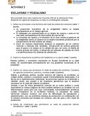 ESCLAVISMO Y FEUDALISMO