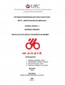 EMPRESA MONARK “BICICLETA ECOLÓGICA CON MARCO DE BAMBÚ”