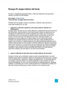 Ensayo el juego interior del tenis