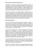 Marco general de la planeación gubernamental