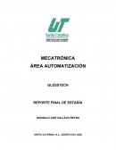 Proyecto armado de lentes y pulsera innovacion