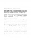 Unidad Curricular: Proyecto I: Análisis Social de la Justicia