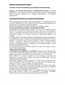 Apuntes Derecho internacional público