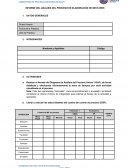 INFORME DEL ANALISIS DEL PROCESO DE ELABORACIÓN DE NÉCTARES
