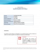 Implementando un sistema de gestión de calidad