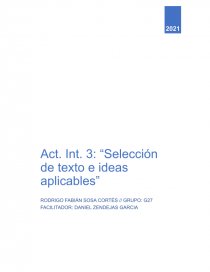 Seleccion de ideas y texto aplicables. La noche boca arriba. Página 1