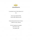 Caracterización Atletismo