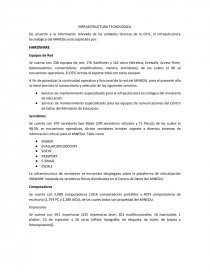 INFRAESTRUCTURA TECNOLÓGICA. Página 1