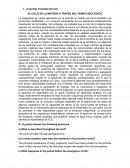 EL CICLO DE LA MATERIA A TRAVÉS DEL TIEMPO GEOLÓGICO