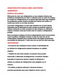 PROYECTO Diferencia de calor una refrigeradora