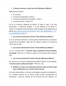 ¿Cuántos convenios y cuáles han sido ratificados por México?