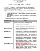 Proyecto de Servicios Web - Rúbrica de Evaluación