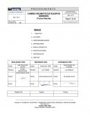 Cambio de Neumáticos de Equipos Mineros