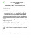 GUÍA EXPLICATIVA Y DE EJERCICIOS ASIGNATURA I.EDUCACION FISICA 3° AÑO