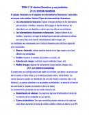 ECONOMIA TEMA 7 El sistema financiero y sus productos