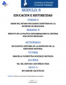 CRISIS DEL ESTADO EDUCADOR E IDENTIDAD EN LA SOCIEDAD GLOBALIZADA