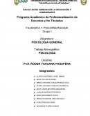 TRABAJO DE PSICOLOGIA