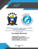 TECNOLOGIA BLOCKCHAIN